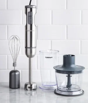 immersion blender chopper set